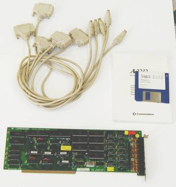 Picture of A2232 with connectors