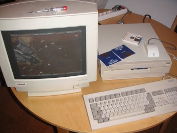 A3000 with single floppy drive