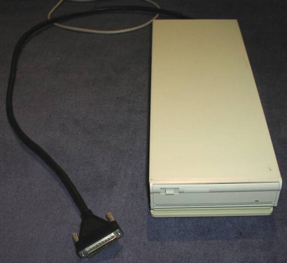 Picture showing complete unit with SCSI terminator