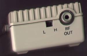 Picture showing the back of the device
