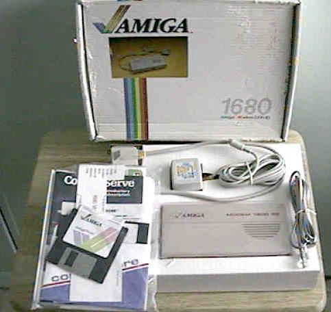 1680 Modem/1200 RS with box, manual and disks