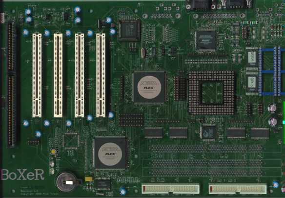 Picture of the newer BoXeR design, which used PCI slots