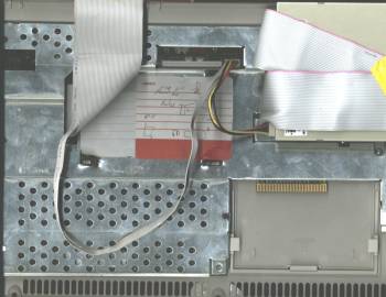 Picture showing the unit connected to the A600