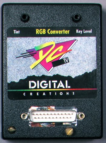 RGB converter, Front