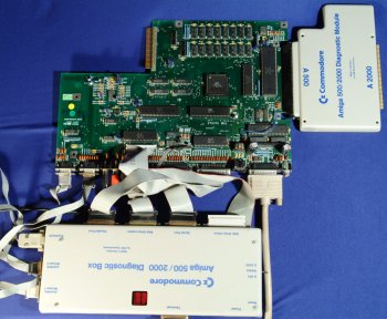 Box and module connected to motherboard