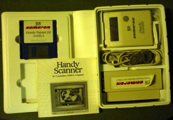 Handy Scanner with A500 interface, manual and disk