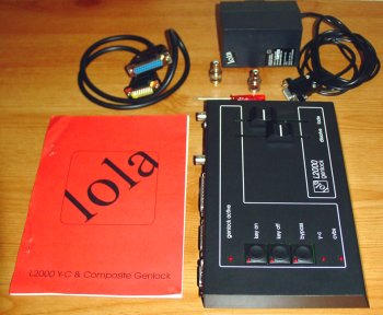 L2000 with manual and cables