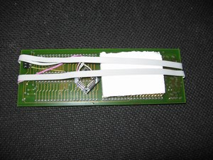 Lower side of the PCB