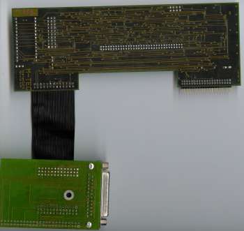 Image shows the SCSI controller attached