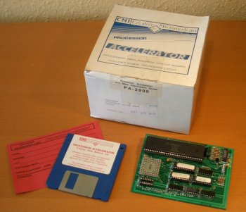 PAMC-2000 with disk and box