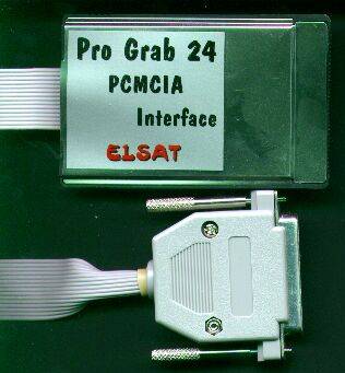 Picture showing the optional PCMCIA interface