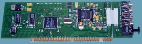 Picture of an old revision repulse. Note the green PCB. Older revisions may lack some features of the newer model.