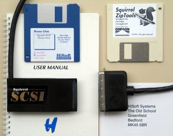 Squirrel SCSI with items