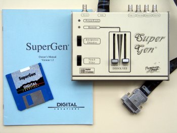 SuperGen with disk and manual