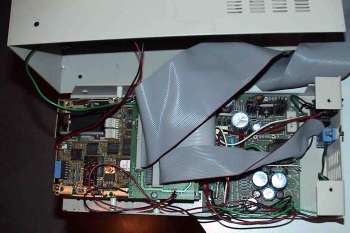 Image showing inside the hard disk unit