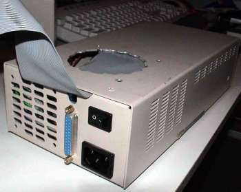 Image showing the rear of the hard disk unit