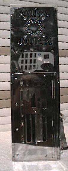 Picture showing the chrome effect of the rear of the case