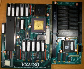 VXL-30 with VXL RAM 32 attached.